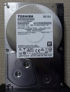 ■未使用品■TOSHIBA製 AVコマンド対応 3TB DT01ABA300V