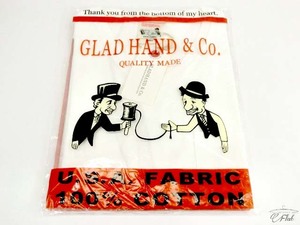 新品 グラッドハンド GLAD HAND 型番06　パックTEE Vネック ポケット 半袖　管理001 半袖シャツ white S