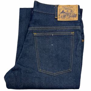 Dead Stock 80s USA製 JC PENNY Plain Pockets デニム パンツ 33×30 フレア ブーツカット ジーンズ JCペニー ヴィンテージ 新品 未使用