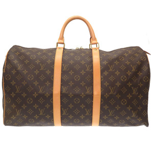 美品 ルイ ヴィトン モノグラム キーポル50 M41426 ボストンバッグ バッグ LV 0143 LOUIS VUITTON