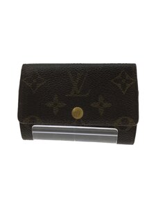 LOUIS VUITTON◆ミュルティクレ6_モノグラム_BRW/-/BRW