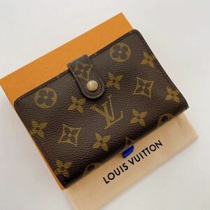 H1331【美品】ルイヴィトンLOUIS VUITTON ヴィエノワ がま口折り財布 モノグラム　ウォレット メンズ レディース 