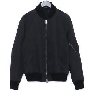 JIL SANDER Bomber Jacket サイズ44 ブラック JSMI420303 MI440300 ジルサンダー ボンバージャケット フライト 中綿