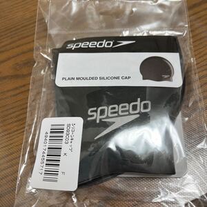 Speedo (スピード) スイムキャップ シリコーンキャップ 水泳 ユニセックス SD93C03 ブラック FREE