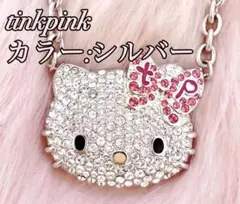 激レア❤︎新品未使用❤︎tinkpinkキラキラハローキティネックレス❤︎フェイス型