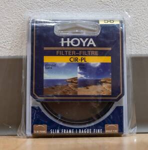 HOYA◆PRO1 サーキュラーPL 58mm◆新品・薄枠・日本製・Kenko