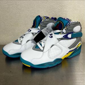 未使用 NIKE AIR JORDAN 8 AQUA ナイキ エアジョーダン アクア