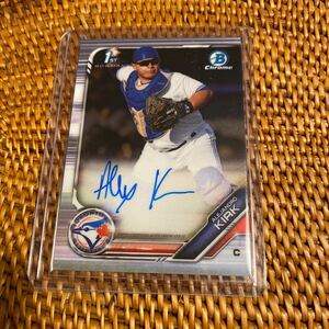 Topps Bowman Chrome Alejandro Kirk Auto 1st Bowman 