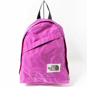 【1円スタート】THE NORTH FACE ザ ノースフェイス リュックサック デイパック パープル 紫 ブラック 黒 ナイロン ユニセックス bag 鞄