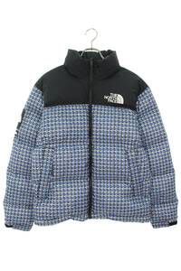 シュプリーム ノースフェイス ダウンジャケット Studded Nuptse Jacket サイズ:S スタッドヌプシダウンジャケット 中古 SB01