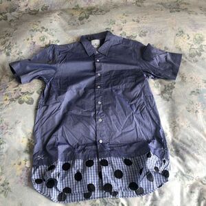 最終SALE【送料込】uniform experiment シャツ　comme des garcons 切り替え