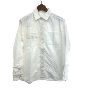 ◆Sacai サカイ 長袖 シャツ サイズ:1◆SCM-038 ホワイト メンズ Cotton Poplin Shirt トップス