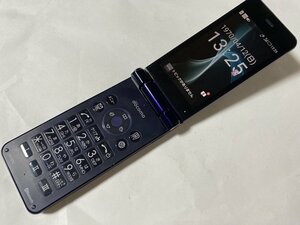 IE982 docomo SH-02K 8GB ブルーブラック ジャンク