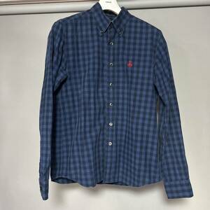 サイズS SOPHNET. B.D shirt check ソフネット fcrb uniform experiment ボタンダウンシャツ