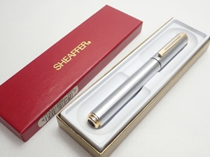 V908　SHEAFFER　シェーファー　ボールペン　シルバーカラー　Vintage Stationery Pens