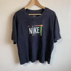 NIKE ナイキ　Tシャツ プリント　オーバーサイズ　ブラック黒　XL