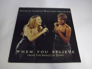 【輸入盤LP】Mariah Carey&Whitney Houston/When You Believe 45rpm 6665206