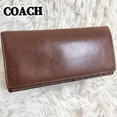 【美品】COACH　ブレストポケットウォレット 　大容量　カジュアル　メンズ