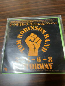 ■レコード　中古　２・４・６・８モーターウェイ / トム・ロビンソン・バンド