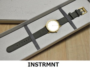 【送料無料】新品 INSTRMNT クォーツ式 腕時計 定価38500円 36mm インストゥルメント ★