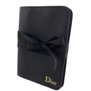 【中古】 Christian Dior クリスチャン・ディオール ノートカバー ノベルティ 黒 鉛筆付き レディース 23022586 AS