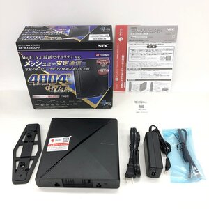 NEC エヌイーシー ルーター Wi-fi PA-WX5400HP 5401399001437J7 箱付き 通電○【CLAYC012】