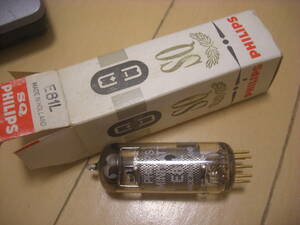 即決！E81L(6686)/Philips Miniwatt元箱入り 金足