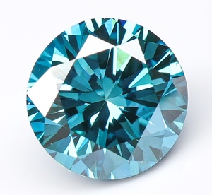 【100円～】0.536ｃｔ 天然ダイヤ FANCY GREENISH BLUE（トリート）SI1