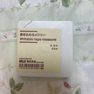 MUJI ☆ 無印良品 書き込めるメジャー 3.5m 新品未使用　