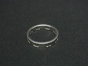 1円 ■美品■ TIFFANY＆Co ティファニー アトラス SV925 リング 指輪 アクセサリー 約11号 レディース シルバー系 FI0740