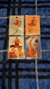 SLAMDUNK スラムダンク ラミカード ラミネートカード　４種類　未使用極み美品