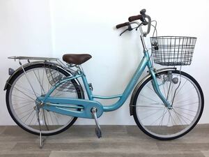 26インチ 自転車 (983) ライトブルー K2NH00136 未使用品■