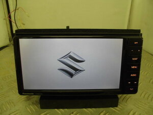 作動確認済み スズキオプションナビ Panasonic パナソニック CN-RZ73W SD DVD Bluetooth TV 地図2017年 マイク付き