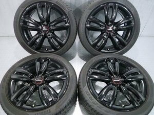 美品！MINI F55 F56 F57 JCW純正 Track Spoke501 / 2021年後期製 バリ山！P ZERO☆ 205/45R17 4本セット 『W423』