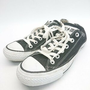 ◇ CONVERS コンバース シンプル 通勤通学 ALLSTAR スニーカー サイズ24 ブラック レディース E