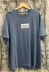 KITH NYC キスニューヨークシティ 半袖 Tシャツ ライトブルー XLサイズ