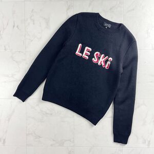 A.P.C Le Ski ウールセーター ニット 黒 ブラック 厚手 wool sweater 毛100% レディース サイズXS*XC16