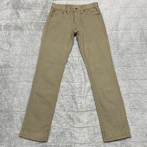 1C LEVIS リーバイス 511 暖パン 暖かいパンツ STRAIGHT ストレート 29 白タグ 04511-1824 格安 ベージュ