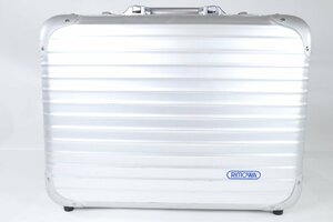 RIMOWA リモワ スーツケース アタッシュケース ビジネス バッグ MADE IN GERMANY ドイツ製 シルバーカラー 3880-AM