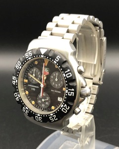 [A]時計★[WH-12588]★(サ60)TAGHEUER(タグホイヤー)★CA1211-R0★FORMULA1 CHRONO-GRAPH200m★稼働品★