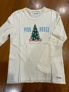 ピンクハウス　 長袖Tシャツ　クリスマスツリー柄