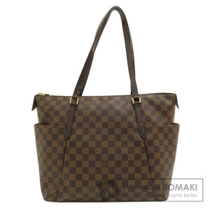 LOUIS VUITTON ルイヴィトン N41281 トータリーMM トートバッグ ダミエキャンバス レディース 中古