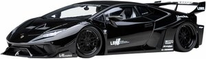 AUTO art 79129 1/18 リバティーウォーク LB‐シルエット ワークス ランボルギーニ ウラカン GT （ブラック）