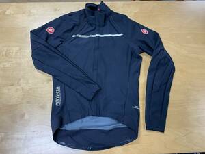 未使用　Castelli Perfetto Convertible Jacket Wind/Rain ライトブラック　Mサイズ カステリ　イタリア