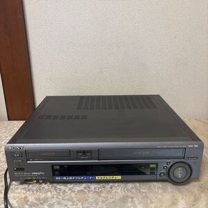 「動作確認済」SONY Hi8 VHS ダブルデッキ　WV-BW2