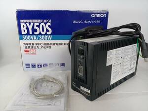 15219-05★オムロン/OMRON 無停電電源装置（UPS）BY50S 500VA/300W★