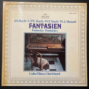 独archiv【美音】★ コリン・ティルニーのバッハ、モーツァルト 幻想曲集 ★ Colin Tilney Fantasien Bach Mozart クラヴィコード