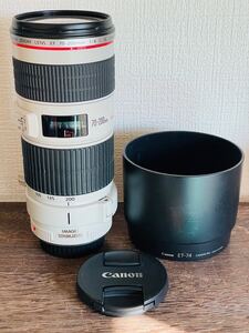 美品　AF/IS作動確認済 Canon キヤノン ZOOM LENS EF 70-200mm 1:4 L IS USM ※写真1のアイテムのみ