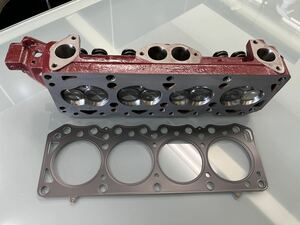 ☆激レア☆フォード クロスフロー チャンバードヘッド ガスケット付き エスコート スーパーセブン Ford Escort X/flow Chambered Head