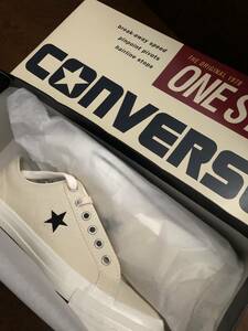 CONVERSE コンバース ONE STAR J VTG CANVAS ワンスター Ｊ ＶＴＧ キャンバス ホワイト 25.0cm 新品